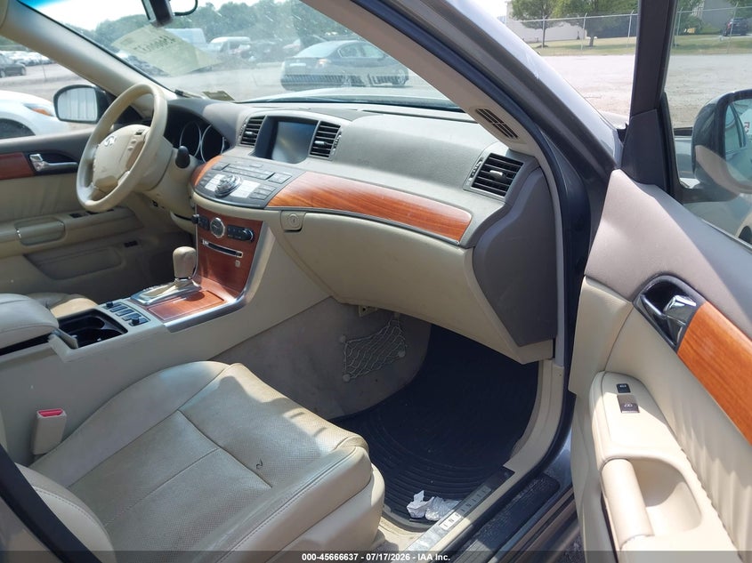 2007 Infiniti M35 VIN JNKAY01FX7M450790 IAAI salvage auction — FRONT END, Mv-907A (New York), sold $25 on 2026-07-28 (photo 5)