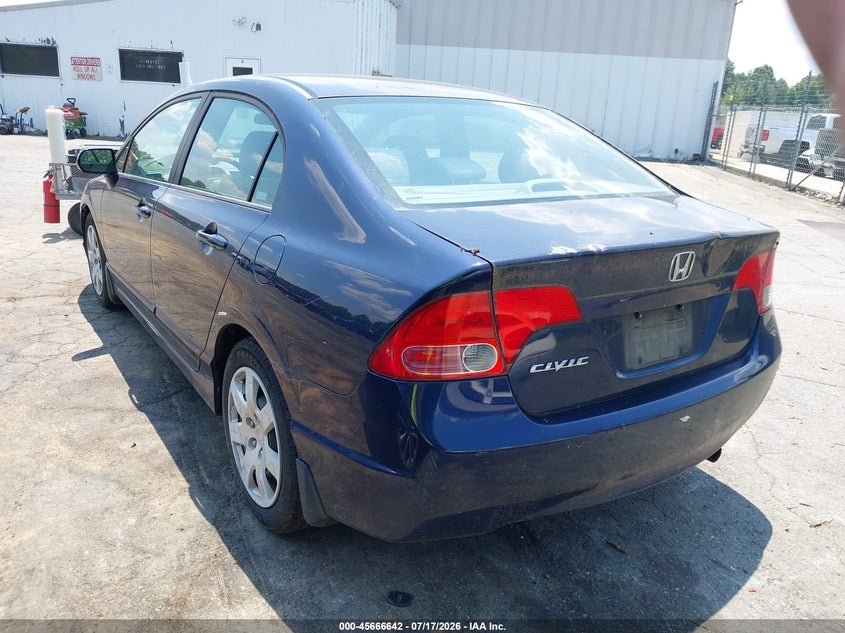 2008 Honda Civic VIN 1HGFA15588L076868 IAAI salvage auction — NORMAL WEAR, Clear (North Carolina), sold $25 on 2026-07-24 (photo 3)