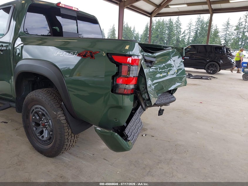 2026 Nissan Navara (frontier) VIN 1N6ED1EK4TN642851 IAAI salvage auction — REAR END, Salvage Title, sold $13,200 on 2026-08-19 (photo 6)