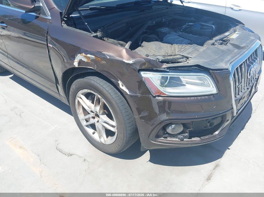 2015 Audi Q5 VIN WA1DGAFP1FA012338 IAAI salvage auction — NORMAL WEAR, Clear - Dealer Only (California), sold $775 on 2026-07-29 (photo 6)
