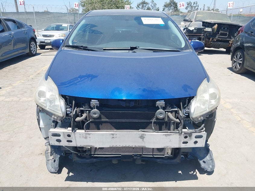 2010 Toyota Prius VIN JTDKN3DU2A0242685 IAAI salvage auction — FRONT & REAR, Salvage (California), sold $1,200 on 2026-07-29 (photo 6)