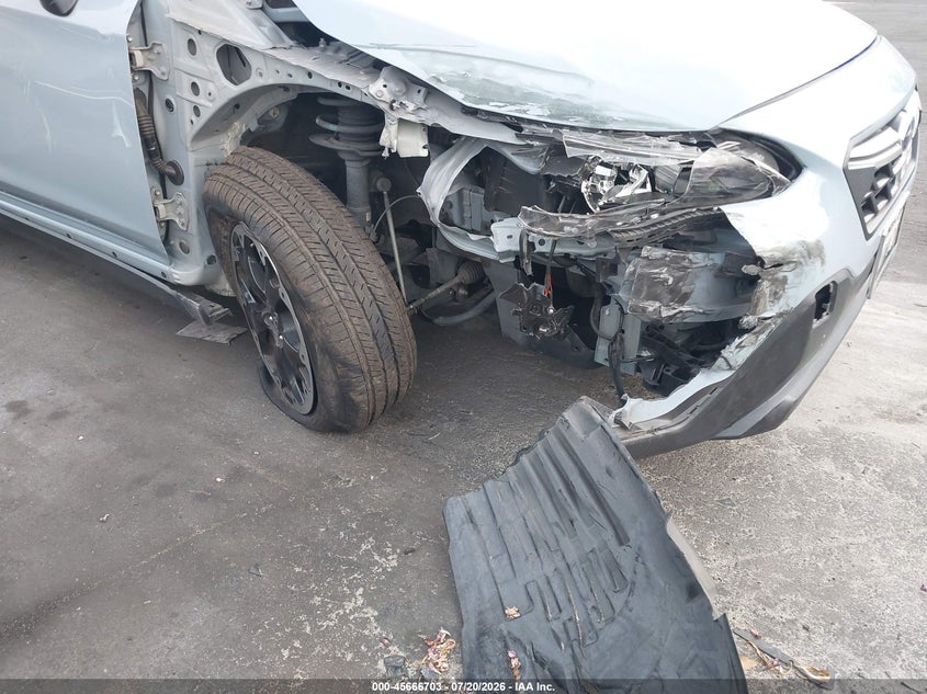 2021 Subaru Xv VIN JF2GTAPC9M8386373 IAAI salvage auction — RIGHT FRONT, Salvage Certificate (California), sold $1,450 on 2026-07-29 (photo 6)