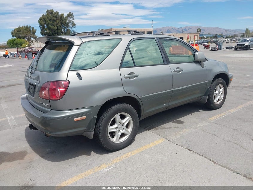 2000 Lexus Rx 300 VIN JT6HF10UXY0100250 IAAI salvage auction — NORMAL WEAR, Clear - Dealer Only (California), sold $400 on 2026-07-29 (photo 4)