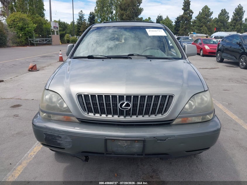 2000 Lexus Rx 300 VIN JT6HF10UXY0100250 IAAI salvage auction — NORMAL WEAR, Clear - Dealer Only (California), sold $400 on 2026-07-29 (photo 6)