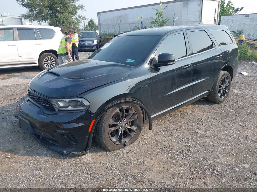 2022 Dodge Durango VIN 1C4SDJCT7NC206351 IAAI salvage auction — FRONT END, Salvage Title, sold $11,600 on 2026-09-04 (photo 2)