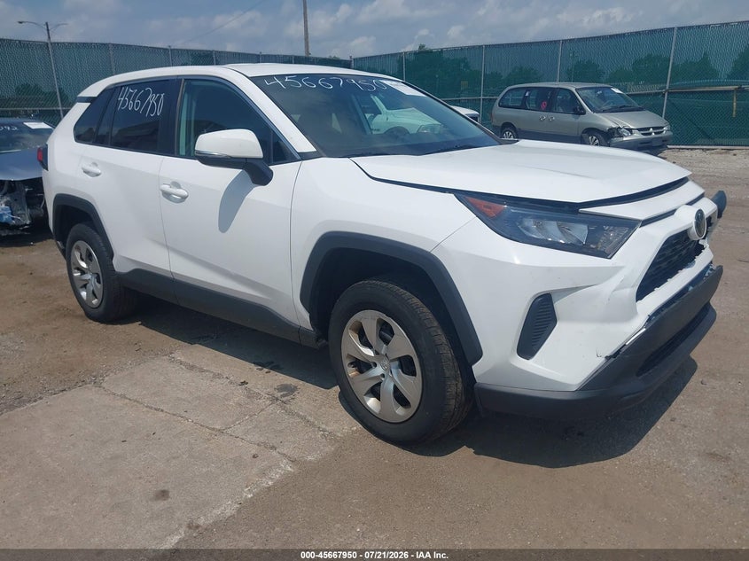 2022 Toyota Rav4 VIN 2T3G1RFV4NC271148 IAAI salvage auction — FRONT END, Clear (Indiana), sold $7,600 on 2026-07-28 (photo 1)