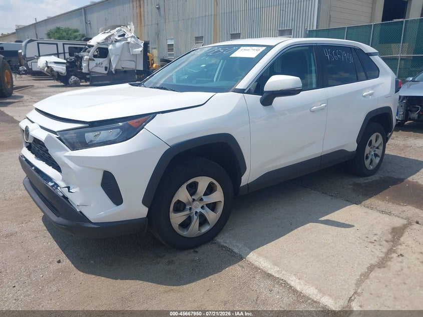 2022 Toyota Rav4 VIN 2T3G1RFV4NC271148 IAAI salvage auction — FRONT END, Clear (Indiana), sold $7,600 on 2026-07-28 (photo 2)