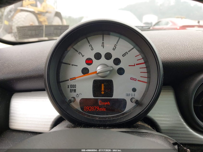 2013 Mini Hard top VIN WMWSV3C53DT478482 IAAI salvage auction — UNKNOWN, Wait Title, sold $450 on 2026-08-18 (photo 7)