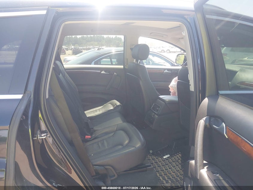 2014 Audi Q7 VIN WA1LGAFE5ED019574 IAAI salvage auction — FRONT END, Clear (Massachusetts), sold $775 on 2026-07-31 (photo 8)