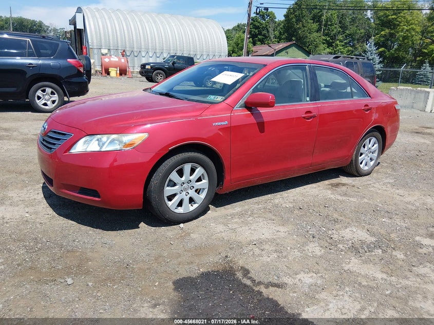 2007 Toyota Camry hybrid VIN JTNBB46K373034960 IAAI salvage auction — NORMAL WEAR, Clear (Pennsylvania), sold $1,100 on 2026-07-30 (photo 2)