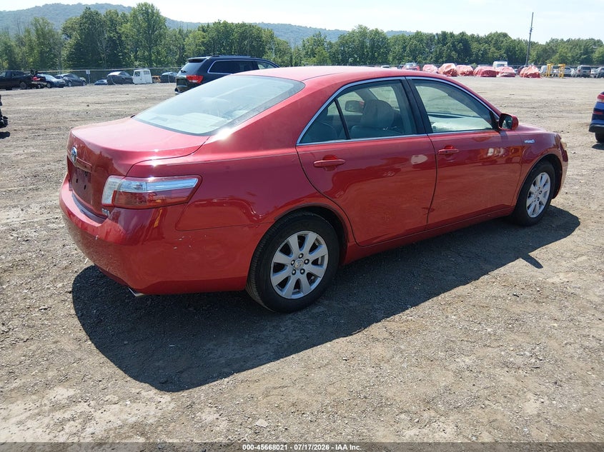 2007 Toyota Camry hybrid VIN JTNBB46K373034960 IAAI salvage auction — NORMAL WEAR, Clear (Pennsylvania), sold $1,100 on 2026-07-30 (photo 4)