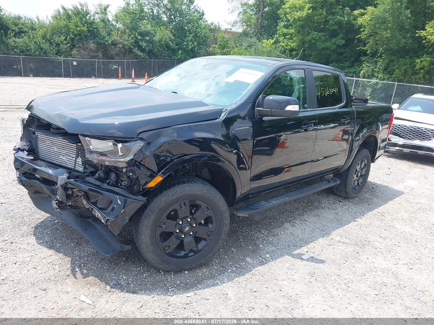 2022 Ford Ranger VIN 1FTER4FH6NLD26441 IAAI salvage auction — FRONT END, Salvage Title, sold $7,600 on 2026-08-20 (photo 2)