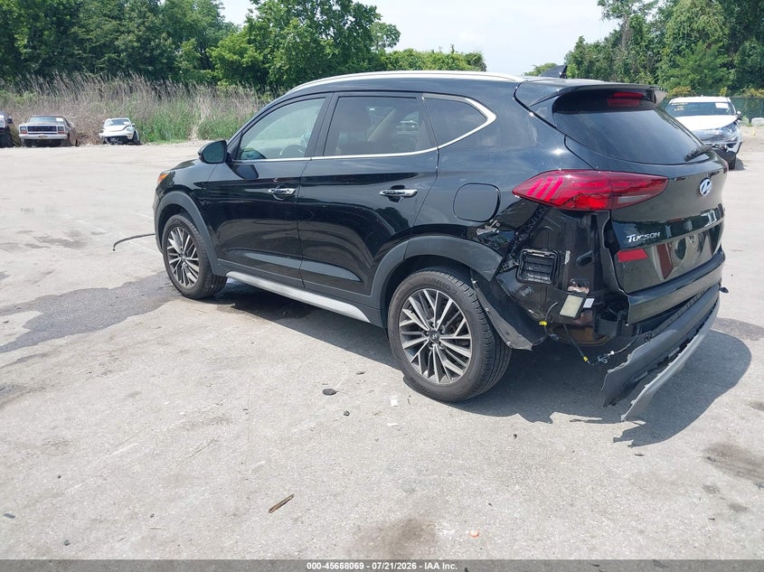 2020 Hyundai Tucson VIN KM8J3CALXLU272747 IAAI salvage auction — REAR END, Salvage - Greater Than 75% (Maryland), sold $4,650 on 2026-08-01 (photo 3)