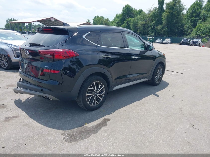 2020 Hyundai Tucson VIN KM8J3CALXLU272747 IAAI salvage auction — REAR END, Salvage - Greater Than 75% (Maryland), sold $4,650 on 2026-08-01 (photo 4)