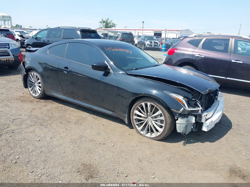 2012 Infiniti G37 VIN JN1CV6EL4CM471850 IAAI salvage auction — NORMAL WEAR, Clear (New Jersey), sold $25 on 2026-07-29 (photo 1)