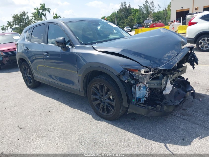 2025 Mazda Cx-5 VIN JM3KFBCM9S0681903 IAAI salvage auction — FRONT END, Clear (Kansas), sold $8,050 on 2026-07-30 (photo 1)