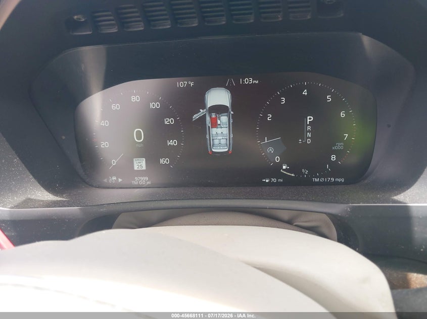 2016 Volvo Xc90 VIN YV4A22PK8G1095099 IAAI salvage auction — NORMAL WEAR, Clear (Illinois), sold $1,050 on 2026-07-23 (photo 7)