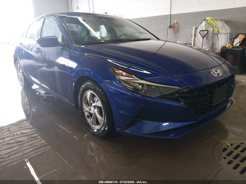 2021 Hyundai Elantra VIN 5NPLL4AG2MH048311 — IAAI salvage auction photo