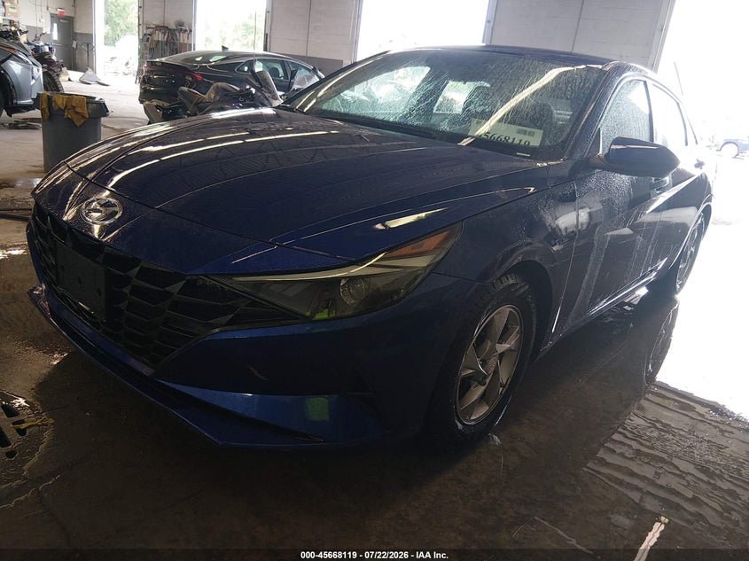 2021 Hyundai Elantra VIN 5NPLL4AG2MH048311 IAAI salvage auction — SIDE, Sf97 (New York), sold $9,050 on 2026-08-20 (photo 2)