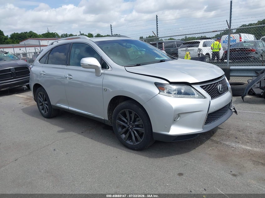 2014 Lexus Rx VIN 2T2BK1BA7EC229699 IAAI salvage auction — LEFT FRONT, Salvage (North Carolina), sold $8,000 on 2026-08-03 (photo 1)