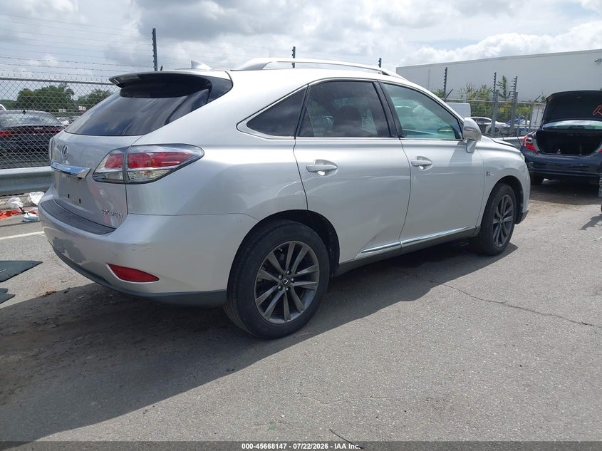 2014 Lexus Rx VIN 2T2BK1BA7EC229699 IAAI salvage auction — LEFT FRONT, Salvage (North Carolina), sold $8,000 on 2026-08-03 (photo 4)