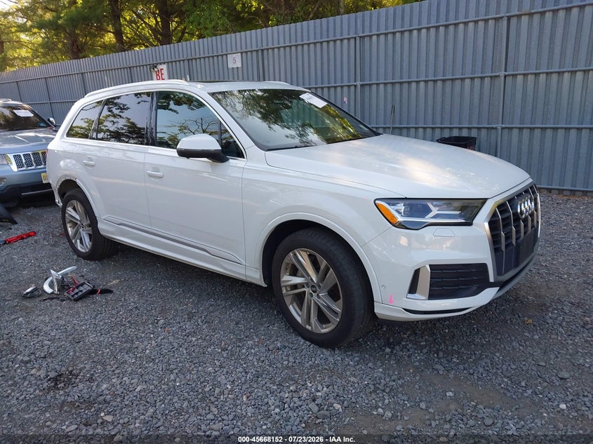 2022 Audi Q7 VIN WA1AJBF70ND001578 — IAAI salvage auction photo