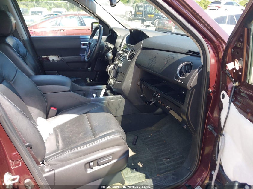 2014 Honda Pilot VIN 5FNYF4H95EB052356 IAAI salvage auction — FRONT END, Salvage Title, sold $525 on 2026-07-25 (photo 5)