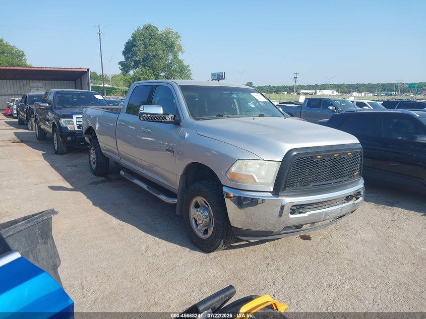 2011 Ram 2500 VIN 3D7TT2CTXBG593201 IAAI salvage auction — LEFT REAR, Original (Texas), sold $3,300 on 2026-08-24 (photo 1)
