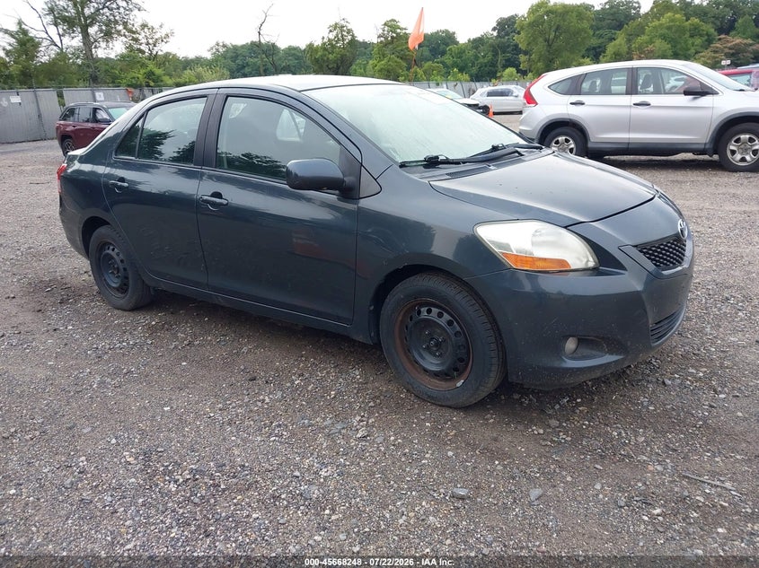 2010 Toyota Yaris VIN JTDBT4K38A1366993 IAAI salvage auction — NORMAL WEAR, Clear (New Jersey), sold $550 on 2026-07-28 (photo 1)