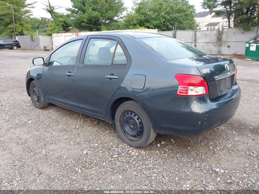 2010 Toyota Yaris VIN JTDBT4K38A1366993 IAAI salvage auction — NORMAL WEAR, Clear (New Jersey), sold $550 on 2026-07-28 (photo 3)
