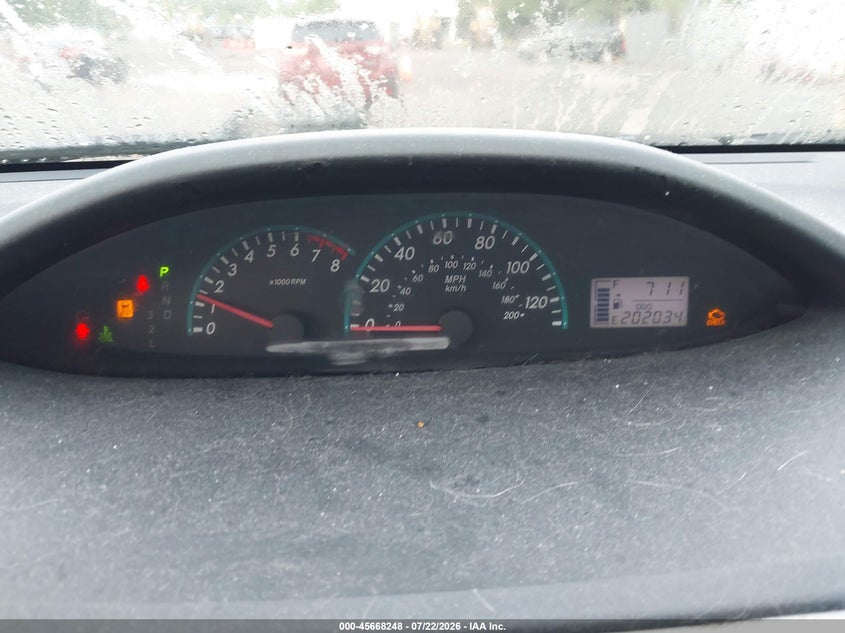 2010 Toyota Yaris VIN JTDBT4K38A1366993 IAAI salvage auction — NORMAL WEAR, Clear (New Jersey), sold $550 on 2026-07-28 (photo 7)