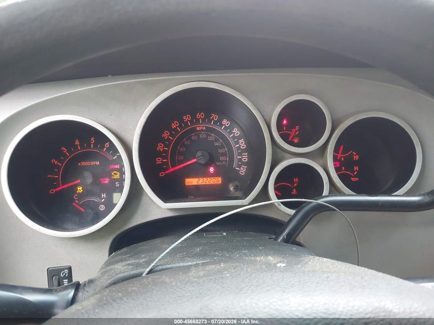 2007 Toyota Tundra VIN 5TBRT54167S457006 IAAI salvage auction — NORMAL WEAR, Clear (Virginia), sold $1,125 on 2026-07-28 (photo 7)