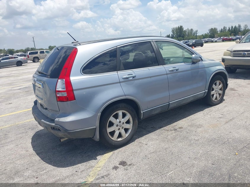 2007 Honda Cr-v VIN JHLRE38727C005479 IAAI salvage auction — NORMAL WEAR, Clear (Florida), sold $25 on 2026-07-30 (photo 4)