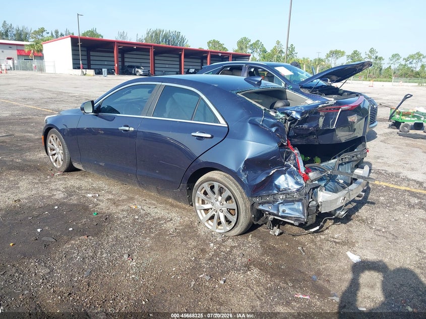 2017 Cadillac Ats VIN 1G6AB5RX4H0156214 IAAI salvage auction — REAR END, Wait Title, sold $25 on 2026-08-26 (photo 3)