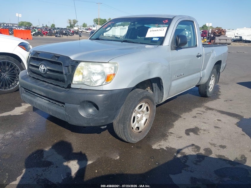 2007 Toyota Tacoma VIN 5TENX22N97Z439424 IAAI salvage auction — NORMAL WEAR, Clear (Utah), sold $125 on 2026-07-30 (photo 2)