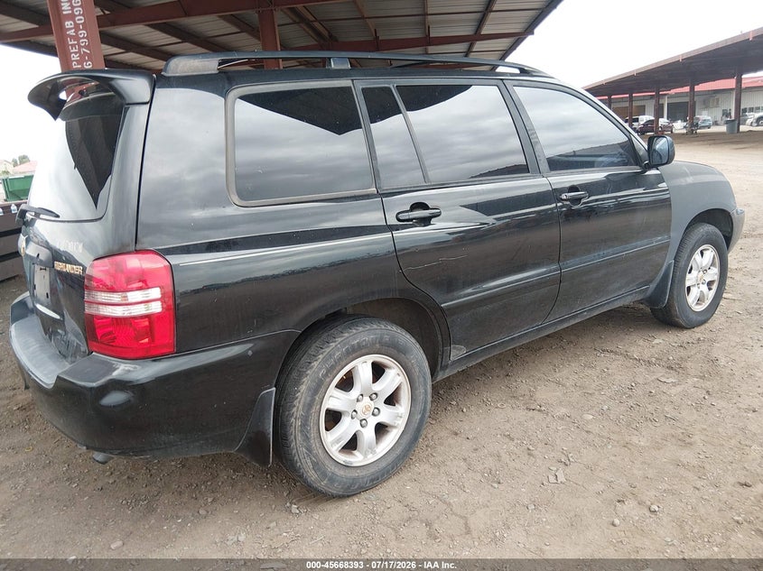 2001 Toyota Highlander VIN JTEHF21A810012298 IAAI salvage auction — NORMAL WEAR, Salvage (Arizona), sold $225 on 2026-07-28 (photo 4)