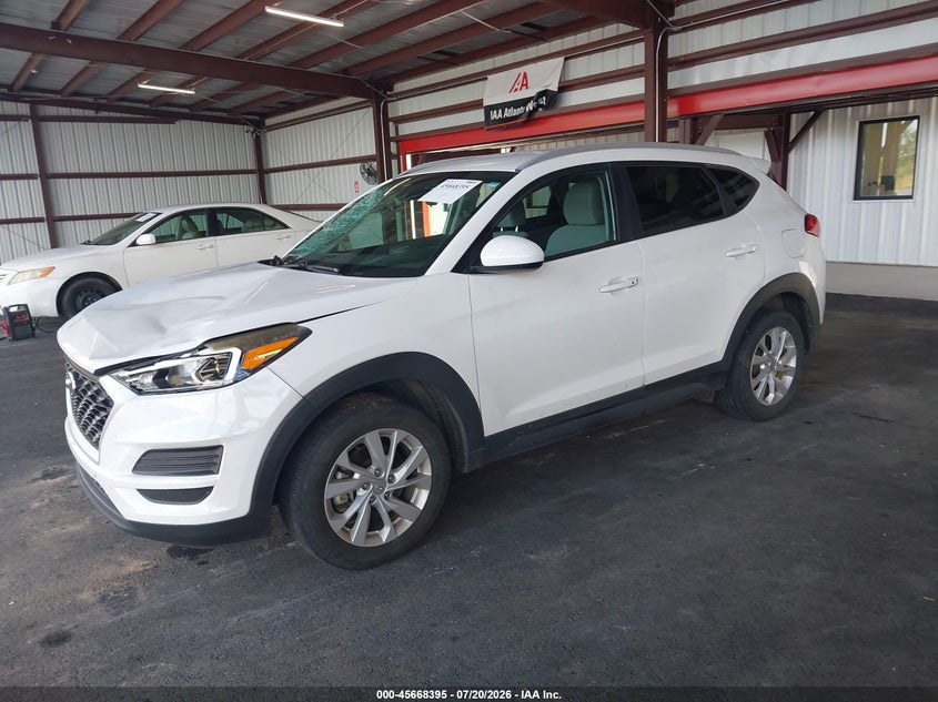 2019 Hyundai Tucson VIN KM8J33A4XKU021458 IAAI salvage auction — FRONT END, Salvage Title, sold $3,300 on 2026-08-02 (photo 2)