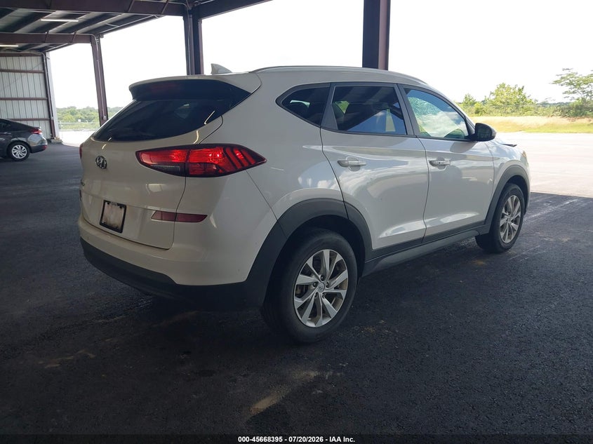 2019 Hyundai Tucson VIN KM8J33A4XKU021458 IAAI salvage auction — FRONT END, Salvage Title, sold $3,300 on 2026-08-02 (photo 4)