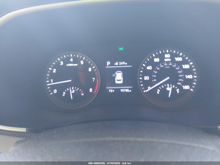 2019 Hyundai Tucson VIN KM8J33A4XKU021458 IAAI salvage auction — FRONT END, Salvage Title, sold $3,300 on 2026-08-02 (photo 7)
