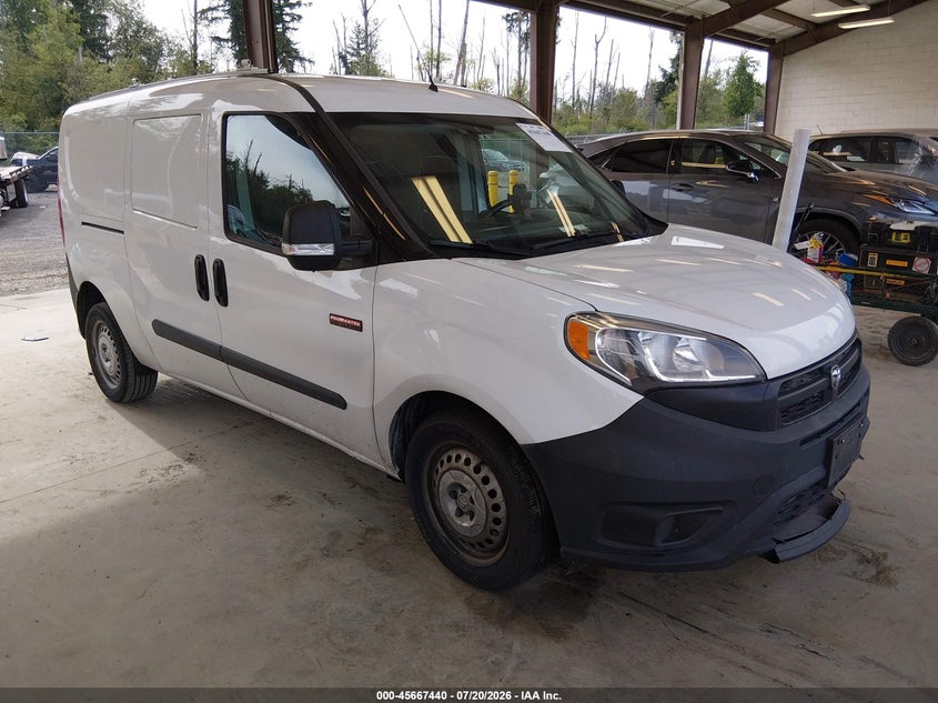 2018 Ram Promaster city VIN ZFBERFAB2J6J34847 IAAI salvage auction — FRONT END, Wait Title, sold $3,050 on 2026-08-05 (photo 1)
