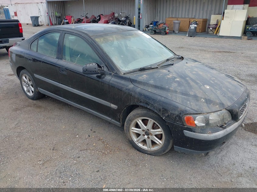 2001 Volvo S60 VIN YV1RS61R512058350 IAAI salvage auction — NORMAL WEAR, Clear (California), sold $175 on 2026-07-30 (photo 1)