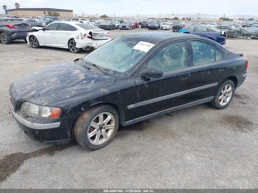 2001 Volvo S60 VIN YV1RS61R512058350 IAAI salvage auction — NORMAL WEAR, Clear (California), sold $175 on 2026-07-30 (photo 2)