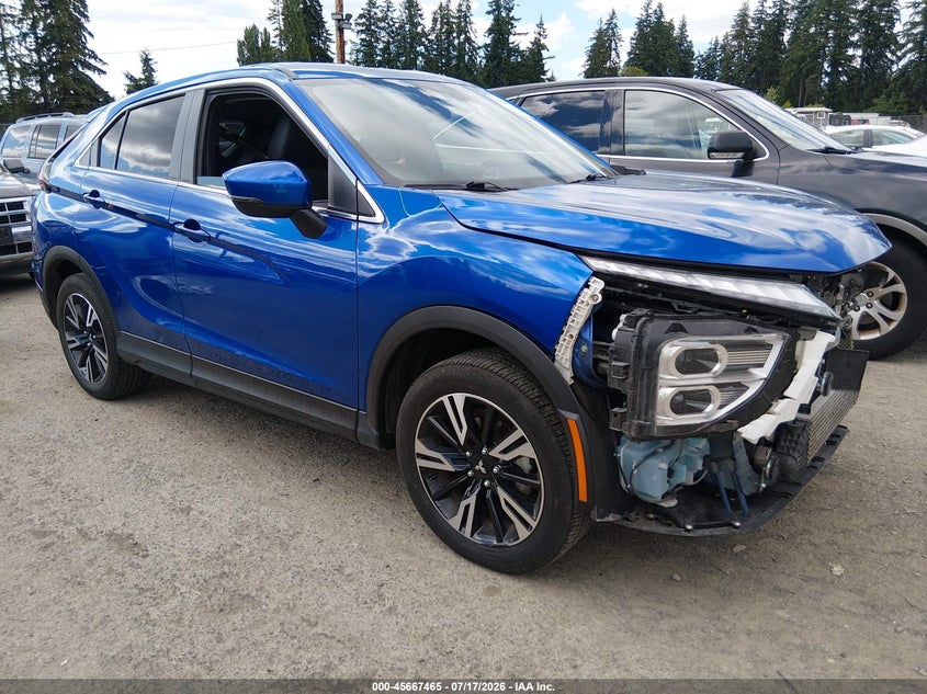 2025 Mitsubishi Eclipse cross VIN JA4ATWAA4SZ036773 IAAI salvage auction — FRONT END, Salvage Title, sold $8,000 on 2026-07-22 (photo 1)