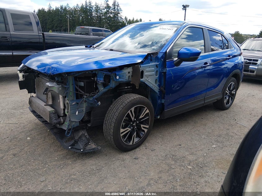 2025 Mitsubishi Eclipse cross VIN JA4ATWAA4SZ036773 IAAI salvage auction — FRONT END, Salvage Title, sold $8,000 on 2026-07-22 (photo 2)