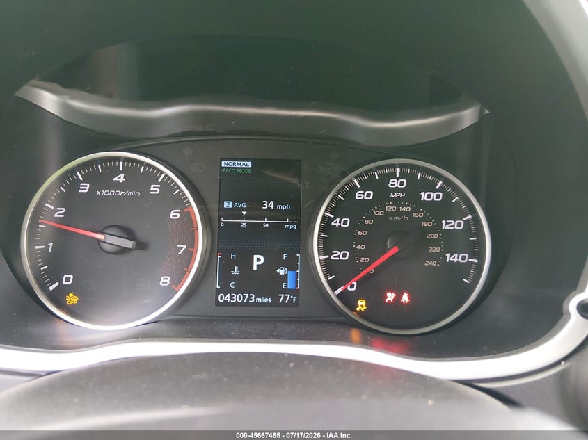 2025 Mitsubishi Eclipse cross VIN JA4ATWAA4SZ036773 IAAI salvage auction — FRONT END, Salvage Title, sold $8,000 on 2026-07-22 (photo 7)