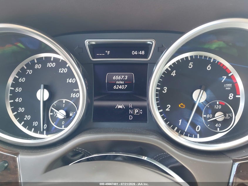 2013 Mercedes-benz M-klasse VIN 4JGDA5JB0DA182158 IAAI salvage auction — FRONT END, Salvage (Florida), sold $6,800 on 2026-08-05 (photo 7)