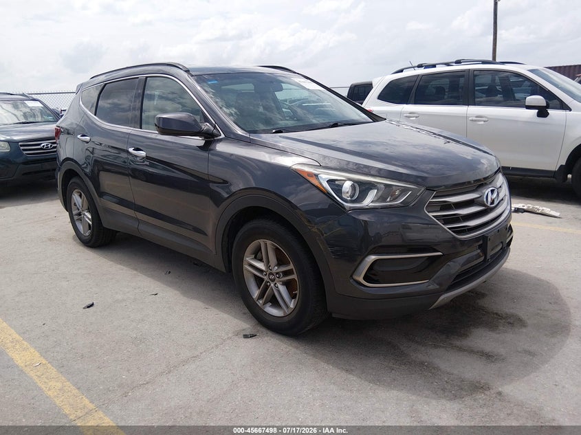 2017 Hyundai Santa fe VIN 5XYZTDLB6HG458652 IAAI salvage auction — NORMAL WEAR, Original (Texas), sold $925 on 2026-07-30 (photo 1)