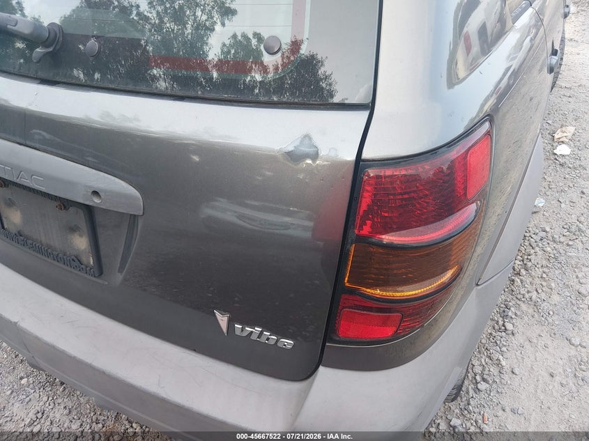 2006 Pontiac Vibe VIN 5Y2SL65846Z438509 IAAI salvage auction — NORMAL WEAR, Clear (South Carolina), sold $825 on 2026-07-28 (photo 6)