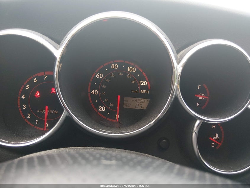 2006 Pontiac Vibe VIN 5Y2SL65846Z438509 IAAI salvage auction — NORMAL WEAR, Clear (South Carolina), sold $825 on 2026-07-28 (photo 7)