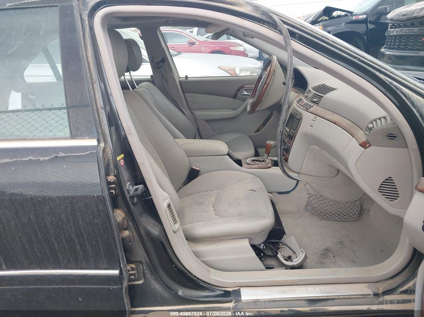 2002 Mercedes-benz S class VIN WDBNG73J82A264223 IAAI salvage auction — LEFT FRONT, Original (Texas), sold $25 on 2026-07-22 (photo 5)